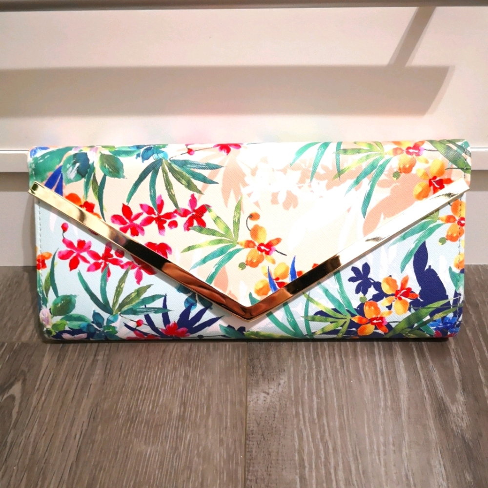 Floral Aldo clutch